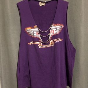 LF vintage chain muscle tee